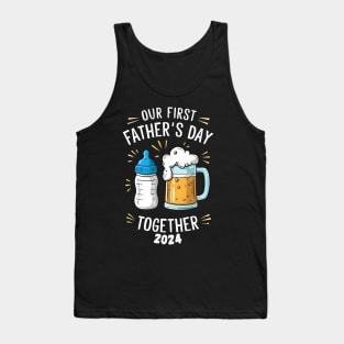 happy first father day 2024 Tank Top